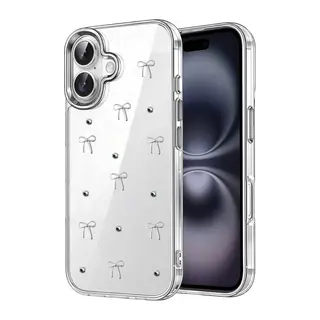 Apple iPhone 17 Uyumlu Fiyonk Desenli Kapak - Desen 5