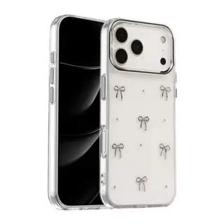 Apple iPhone 17 Pro Max Uyumlu Fiyonk Desenli Kapak - Desen 5