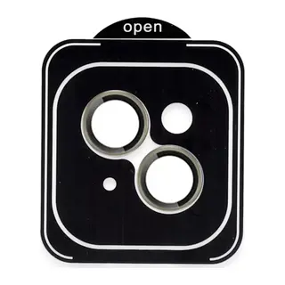 Joko Apple iPhone 13 Uyumlu PVD Metal Kamera Lens - Natural Grey