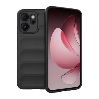 Oppo Reno 14F Uyumlu Optimum Silikon - Siyah