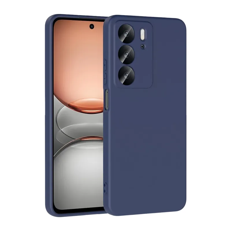 Realme C75 4G Uyumlu First Silikon - Lacivert