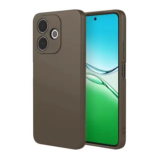 Oppo A5 Pro 4G Uyumlu First Silikon - Kahverengi