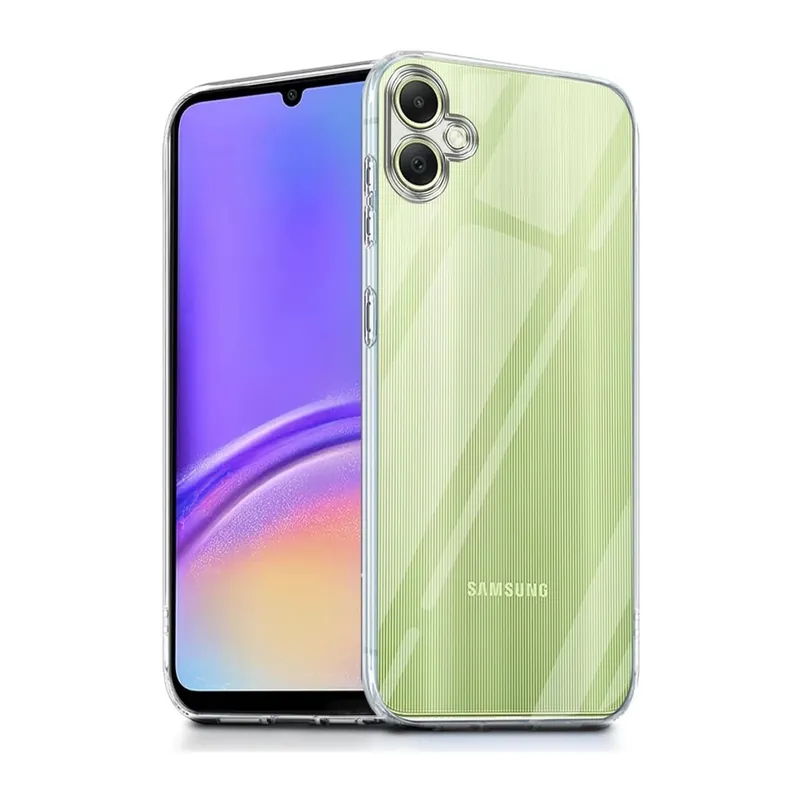 Samsung Galaxy A07 4G Uyumlu Lüx Şeffaf Silikon - Şeffaf