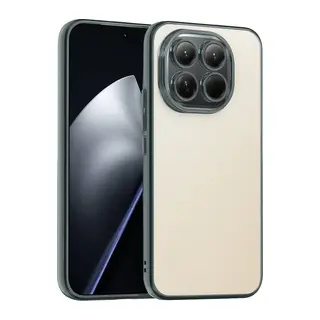 Xiaomi Mi 15 Uyumlu Lensli Silikon - Titan Gri