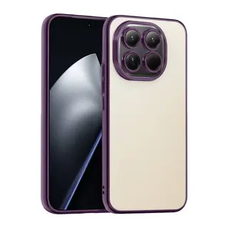 Xiaomi Mi 15T Uyumlu Lensli Silikon - Mor