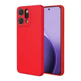 Oppo Reno 14 Uyumlu First Silikon - Kırmızı