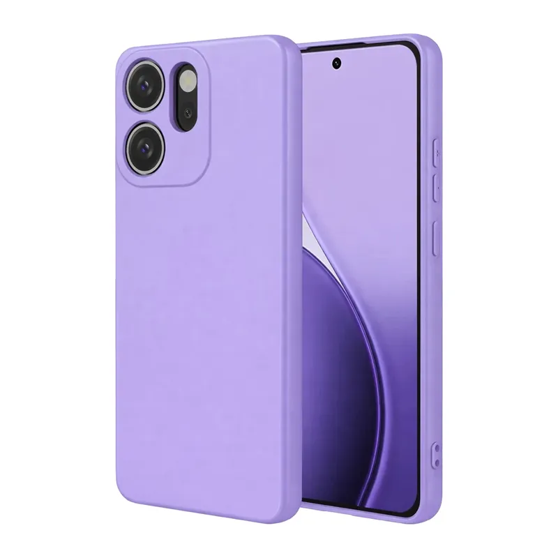 Oppo Reno 14F Uyumlu First Silikon - Lila