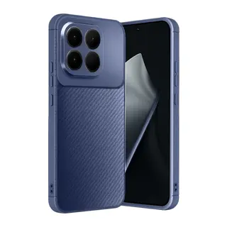 Xiaomi Mi 15T Uyumlu Auto Focus Karbon Kapak - Lacivert