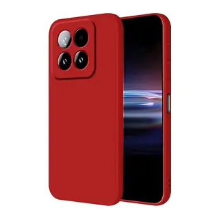 Xiaomi Mi 15T Uyumlu First Silikon - Kırmızı