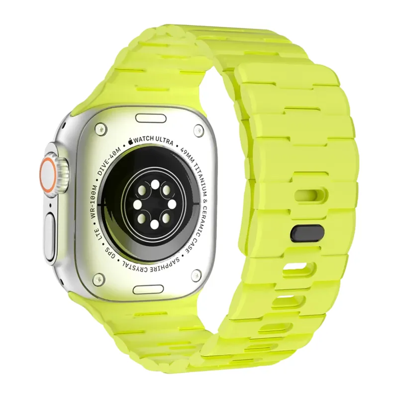 Apple Watch Ultra 49mm Uyumlu Wowen Kordon - Yeşil