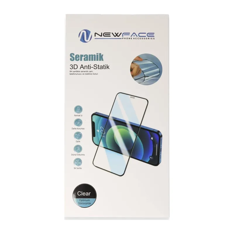 Samsung Galaxy S26 3D Antistatik Seramik Nano Ekran Koruyucu - Siyah