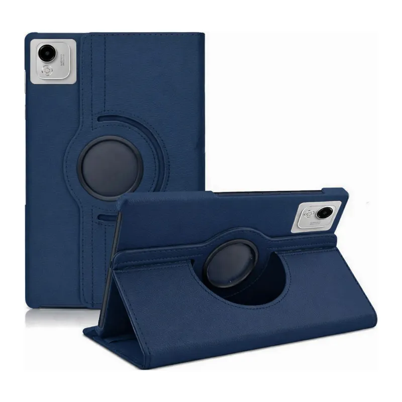 Pad X9A 360 Tablet Deri Kılıf - Lacivert