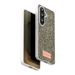 Onegif Samsung Galaxy A17 5G Uyumlu Bright Simli Kapak - Gold