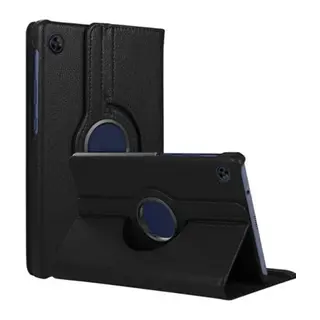 Galaxy Tab A11 360 Tablet Deri Kılıf - Siyah