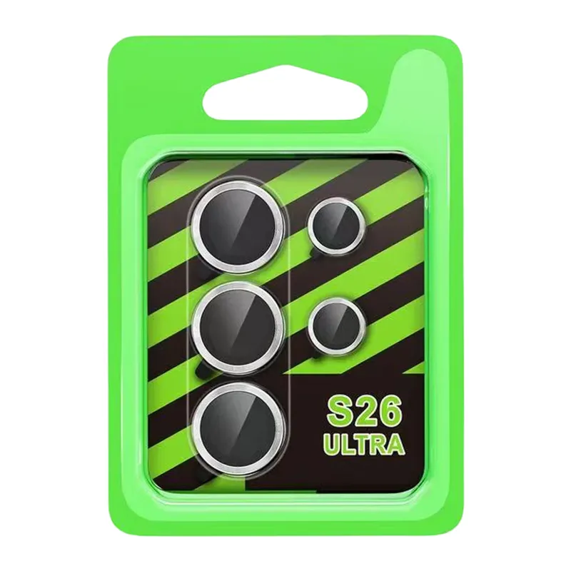 Samsung Galaxy S26 Ultra Uyumlu Raze Metal Kamera Lens - Gümüş