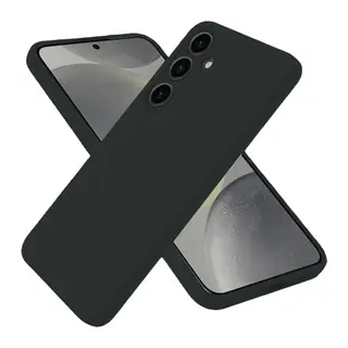 Samsung Galaxy S25 Plus Uyumlu Kılıf Nano içi Kadife Silikon - Siyah