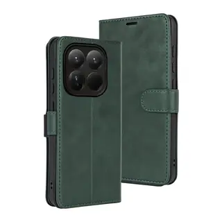 Xiaomi Mi 15T Uyumlu Trend S Plus Kapaklı Kılıf - Yeşil