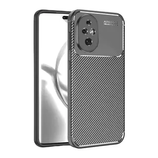 Honor 200 Uyumlu Kılıf Auto Focus Karbon Kapak - Gri