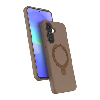 Samsung Galaxy A37 5G Uyumlu Regal Magsafe Standlı Kapak - Çöl Titanyum