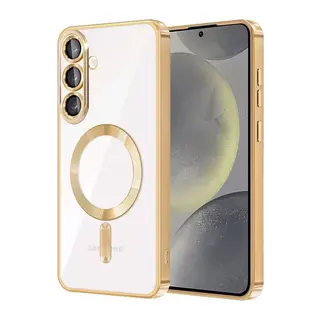 Samsung Galaxy A27 5G Uyumlu Kross Magneticsafe Kapak - Gold