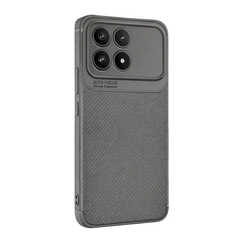 Xiaomi Poco F8 Pro Uyumlu Auto Focus Karbon Kapak - Gri