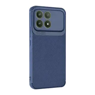 Xiaomi Poco F8 Pro Uyumlu Auto Focus Karbon Kapak - Lacivert