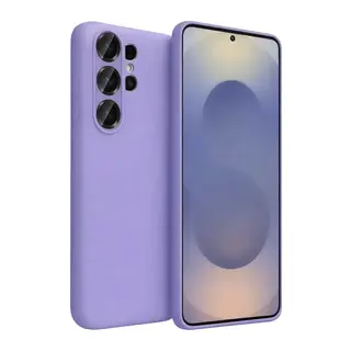 Samsung Galaxy S26 Ultra Uyumlu Nano içi Kadife Silikon - Lila