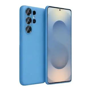 Samsung Galaxy S26 Ultra Uyumlu Nano içi Kadife Silikon - Mavi