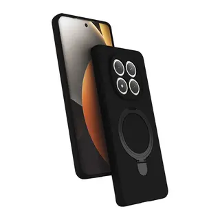 Xiaomi Redmi Note 15 Pro 4G Uyumlu Regal Magsafe Standlı Kapak - Siyah