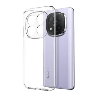 Xiaomi Redmi Note 15 4G Uyumlu Lüx Şeffaf Silikon - Şeffaf