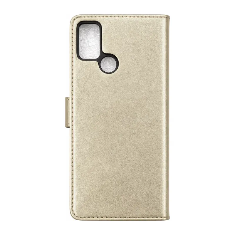 Tecno Pova Trend S Plus Kapaklı Kılıf - Gold