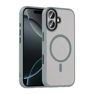Joko Apple iPhone 16 Uyumlu Megane Magsafe Kapak - Titan Gri