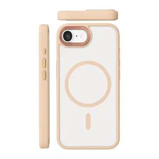 Joko Apple iPhone 17E Uyumlu Terea Magsafe Kapak - Pembe