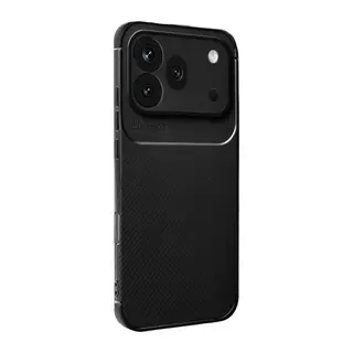 Huawei Honor 600 Pro Uyumlu Auto Focus Karbon Kapak - Siyah