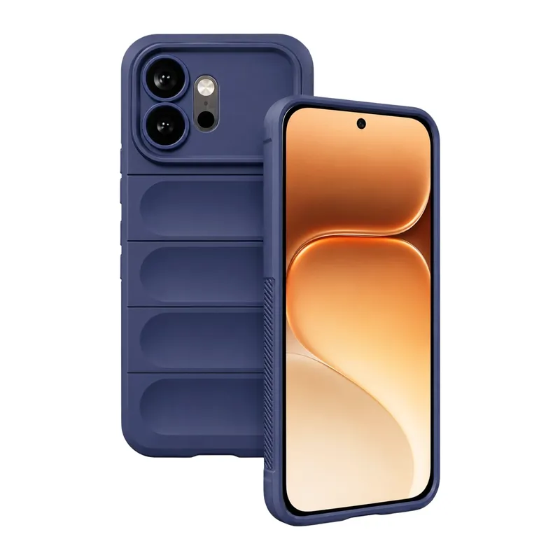 Huawei Honor 600 Uyumlu Optimum Silikon - Lacivert