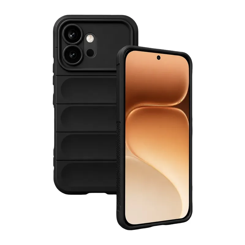 Huawei Honor 600 Uyumlu Optimum Silikon - Siyah