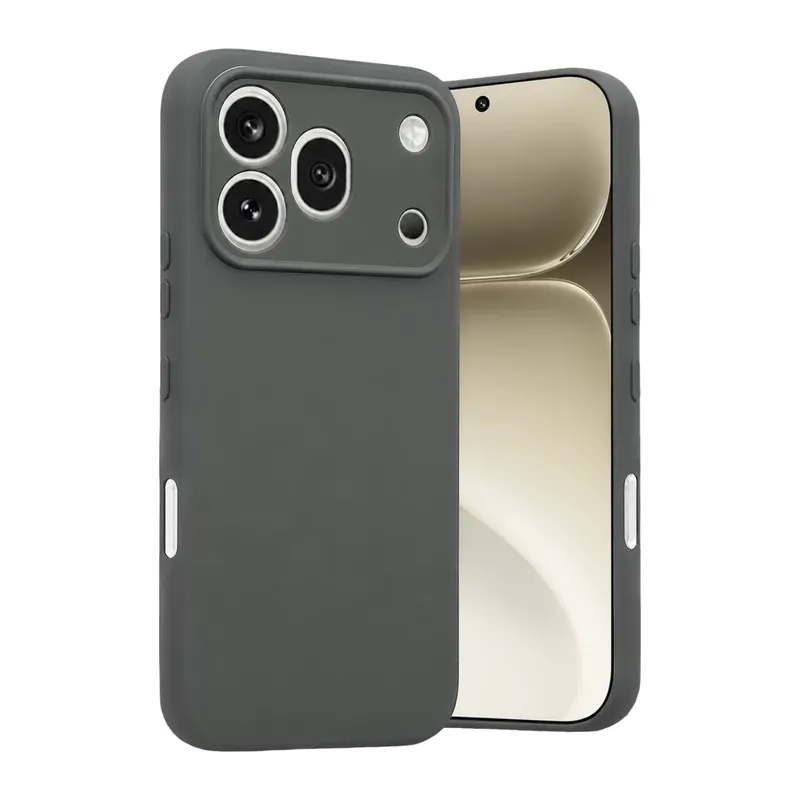 Huawei Honor 600 Pro Uyumlu First Silikon - Gri