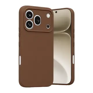 Huawei Honor 600 Pro Uyumlu First Silikon - Kahverengi