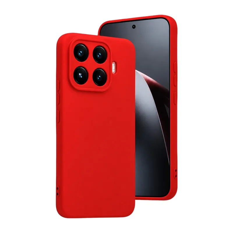Xiaomi Mi 17T Pro Uyumlu Nano içi Kadife Silikon - Kırmızı