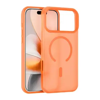 Joko Apple iPhone 18 Pro/17 Pro Uyumlu Pulse Magsafe Kapak - Turuncu