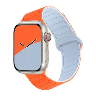 Apple Watch Ultra 49mm Armor Manyetik Kordon - Turuncu