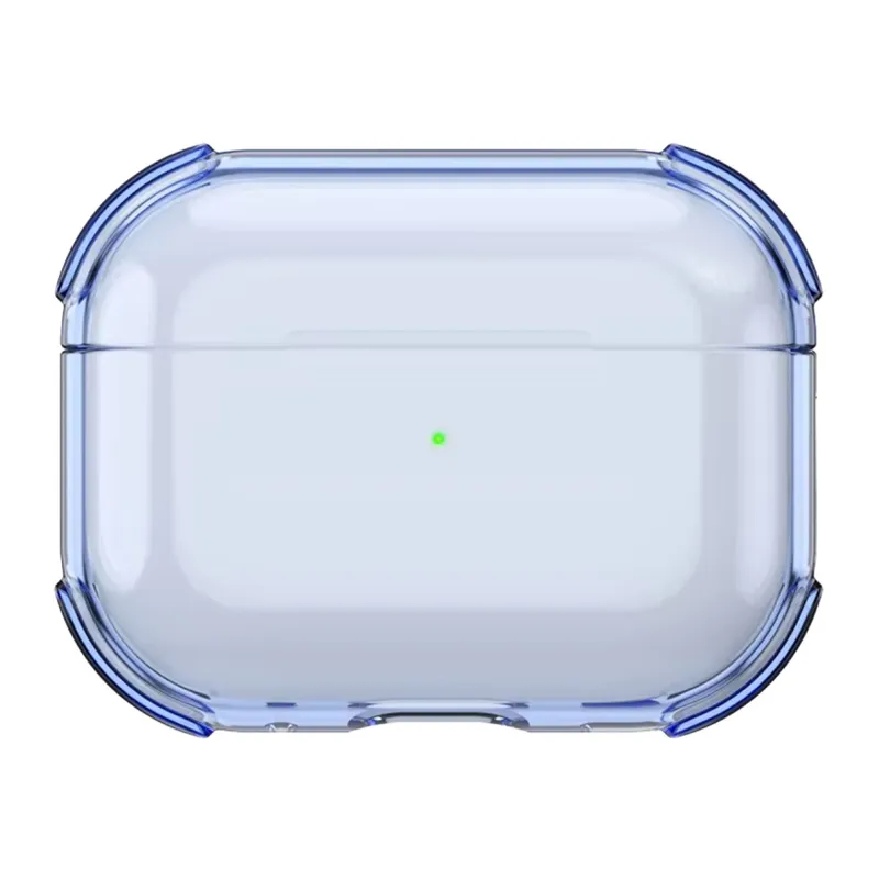 Apple Airpods Pro 3 (3.nesil) Uyumlu Crystal Kılıf - Mavi