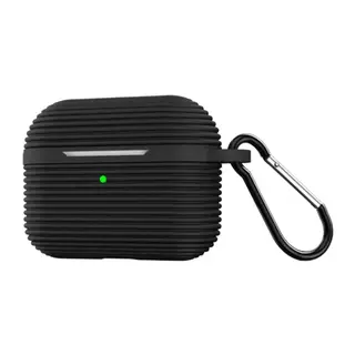 Apple Airpods 4 (4.nesil)/Airpods 5 (5.Nesil) Uyumlu Raven Silikon Kılıf - Siyah