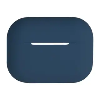 Apple Airpods 4 (4.nesil)/Airpods 5 (5.Nesil) Uyumlu Soft Silikon Kılıf - Lacivert