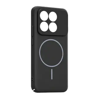Xiaomi Poco X6 Pro Uyumlu Mika PC Magsafe Kapak - Siyah