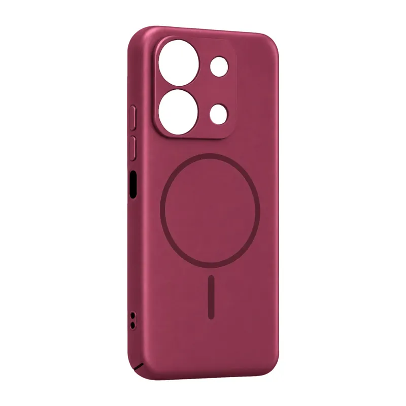 Xiaomi Redmi 15C 4G Mika PC Magsafe Kapak - Bordo