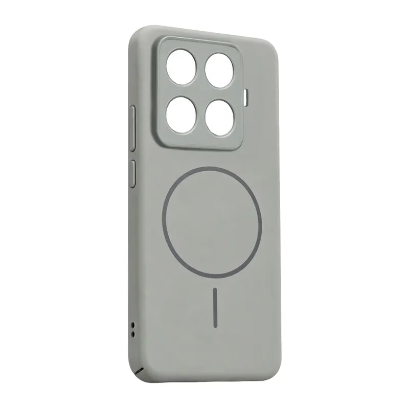 Xiaomi Mi 15T Pro Uyumlu Mika PC Magsafe Kapak - Gri