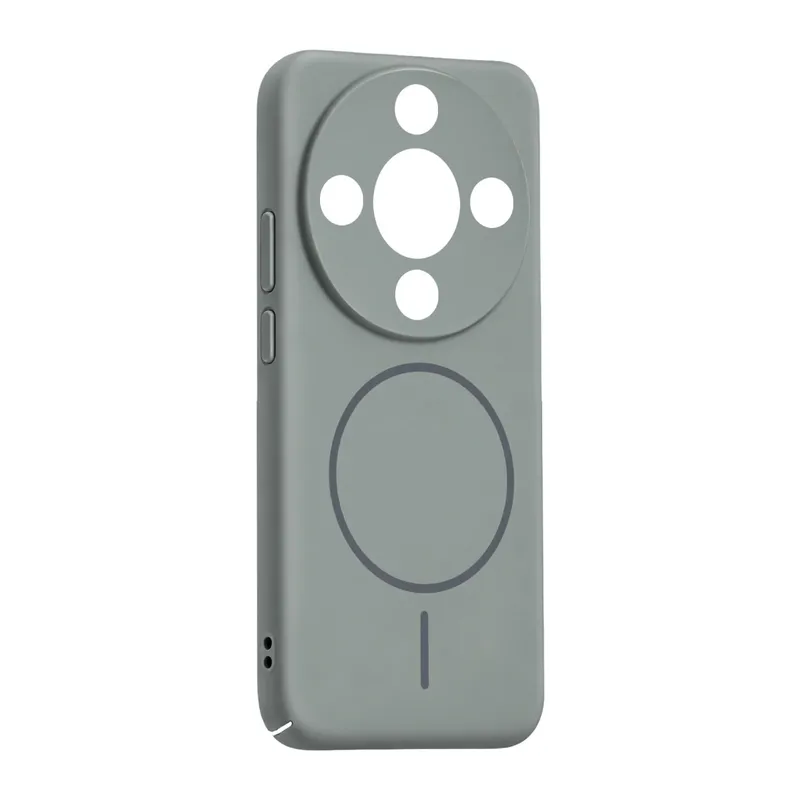 Huawei Honor Uyumlu Magic 8 Lite Mika PC Magsafe Kapak - Gri