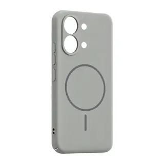 Xiaomi Poco X8 Pro Max Uyumlu Mika PC Magsafe Kapak - Gri