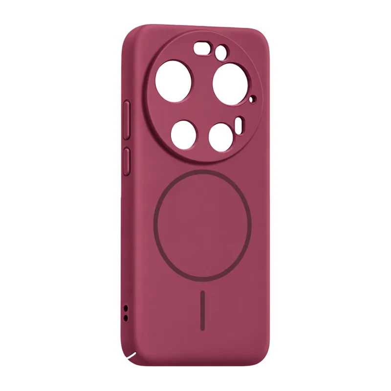 Xiaomi Mi 17 Ultra Uyumlu Mika PC Magsafe Kapak - Bordo
